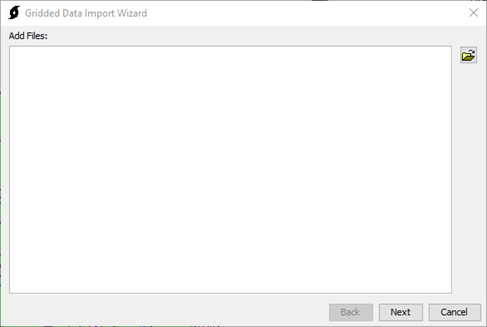 Figure 4. Gridded Data Import Wizard