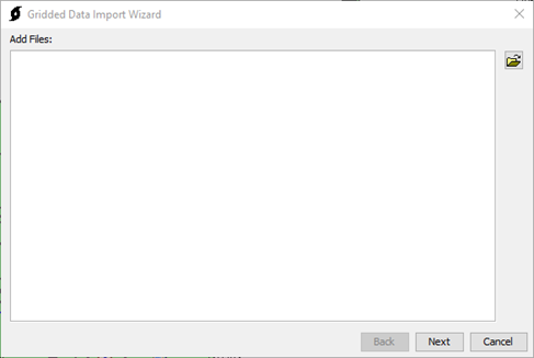 Gridded Data Import Wizard