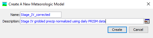 Creating a new meteorological model