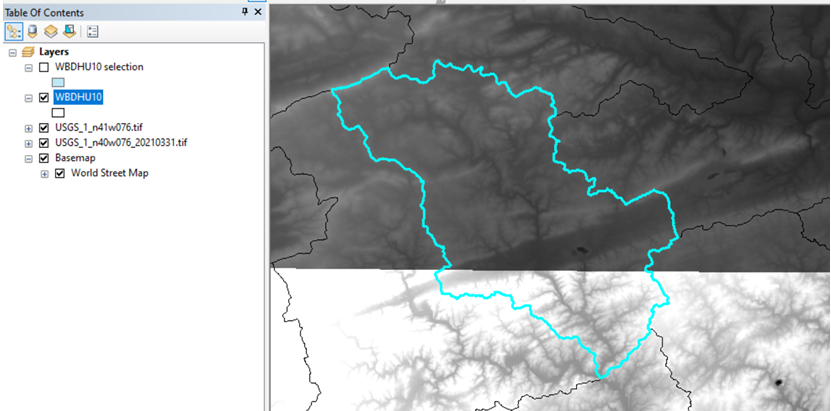 Display data in ArcMap