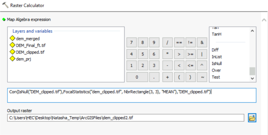 Replace missing values