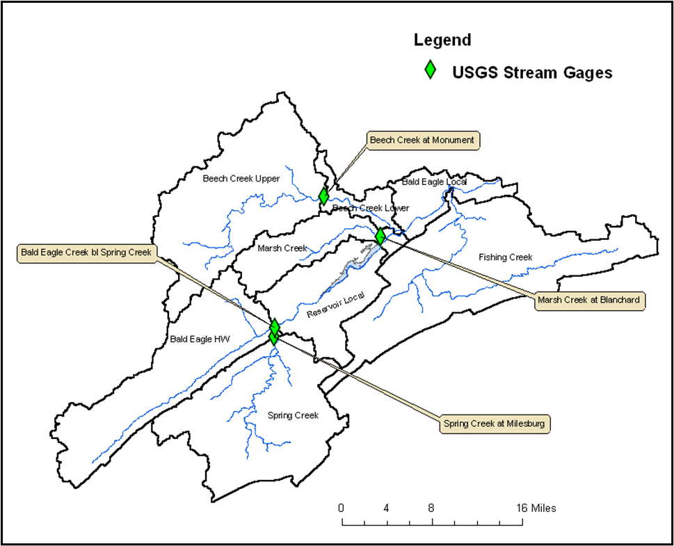 Bald Eagle Creek watershed