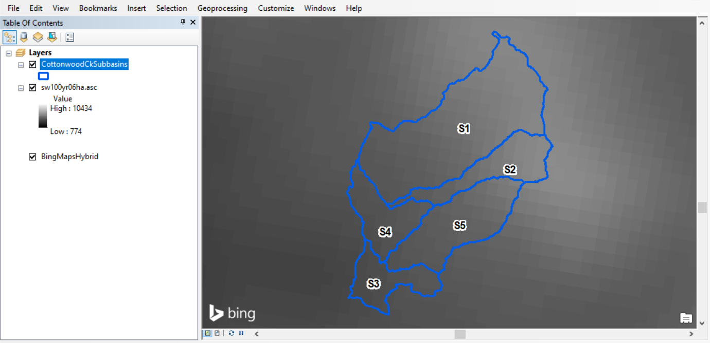 ArcMap project