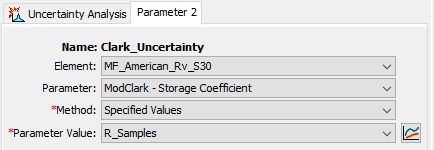 Storage Coefficient Parameter Tab Storage Coefficient Parameter Tab