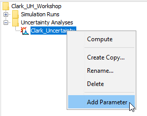 Adding a Parameter Adding a Parameter