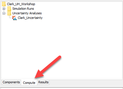 Switching to the Compute Tab Switching to the Compute Tab