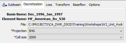 Structured Discretization Component Editor Structured Discretization Component Editor