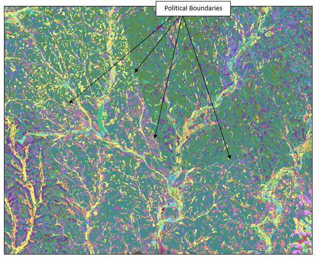 Soil Texture polygons within New York State