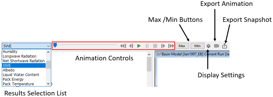 Controls for Spatial Results 