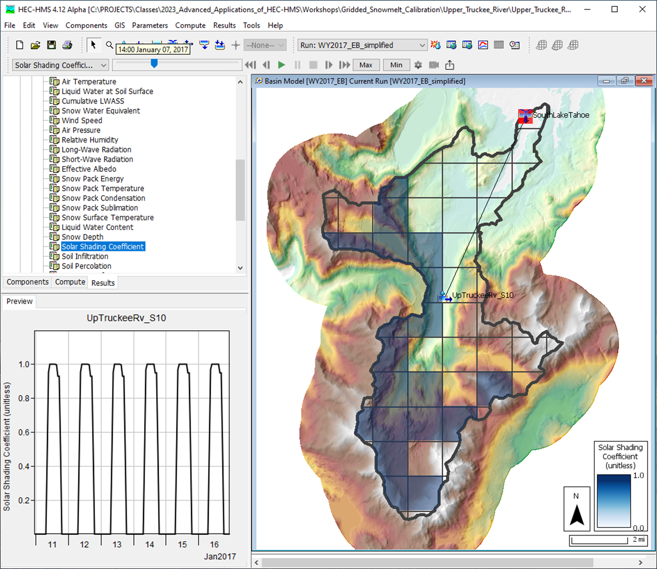 Solar Shading Coefficient Results