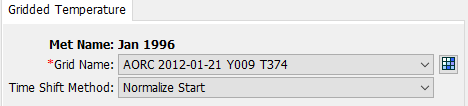 Using the Normalize Start Time Shift Method