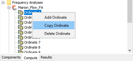 Copy Frequency Ordinate