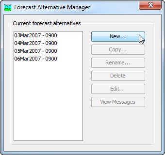 Figure 1. Forecast Alternative Manager.