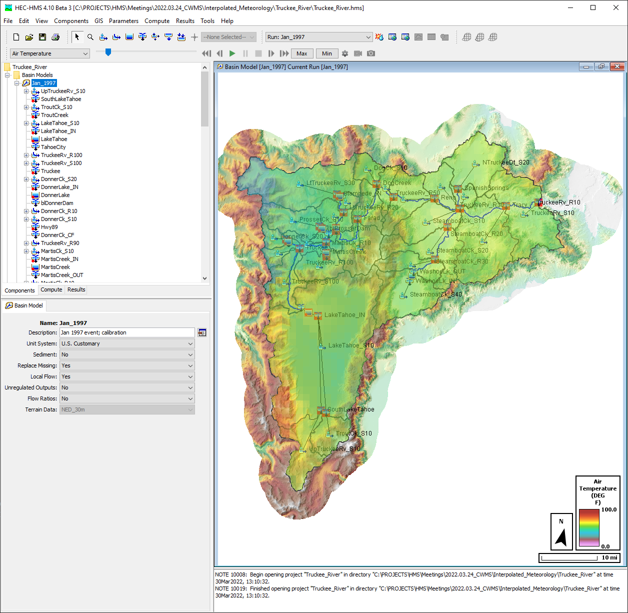 Air Temperature Spatial Result