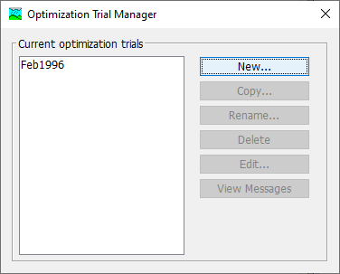 Optimization Trial Manager