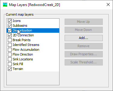 Toggling on or off the Discretization layer