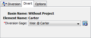 The Specified Flow Divert Method editor