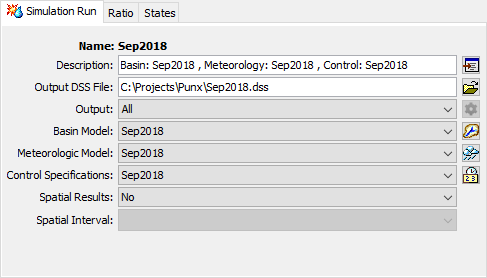 The Simulation Run Component Editor can be used to change a selected component after the run has been created