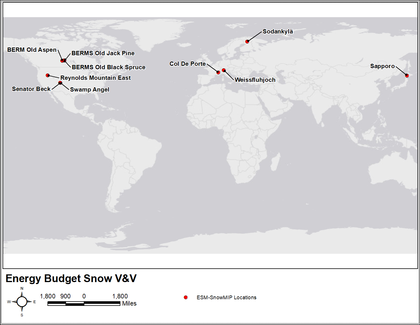 Validation Locations