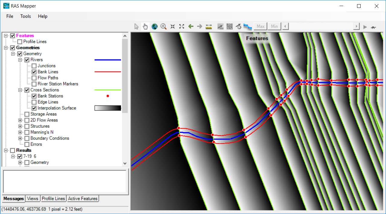Interpolation Surface in RAS Mapper