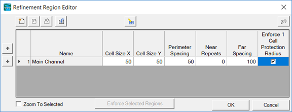 Figure 3-8. Refinement Region Editor