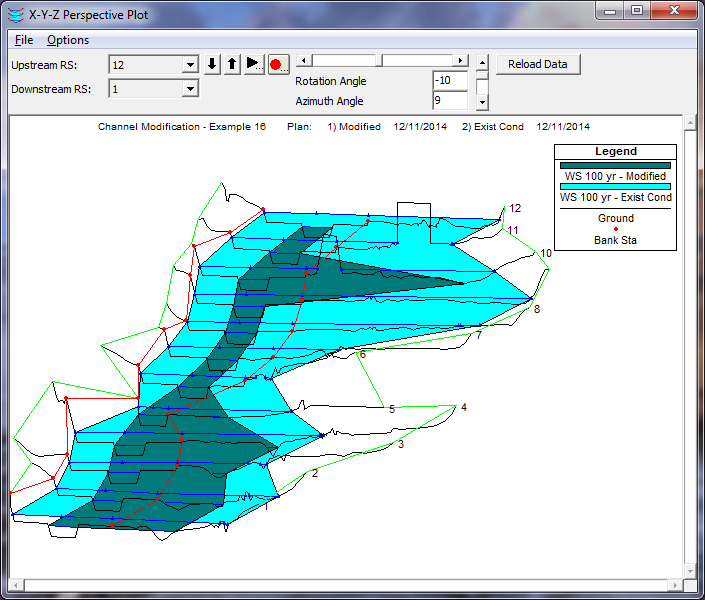 X-Y-Z Perspective Plot