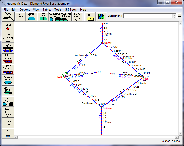 Initial Geometry for Development