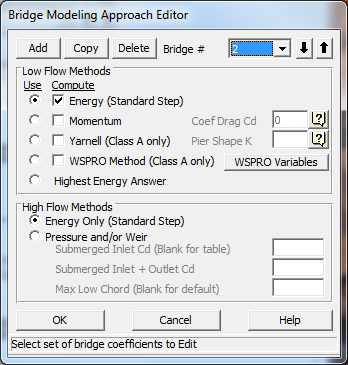 Relief Bridge Modeling Approach Editor