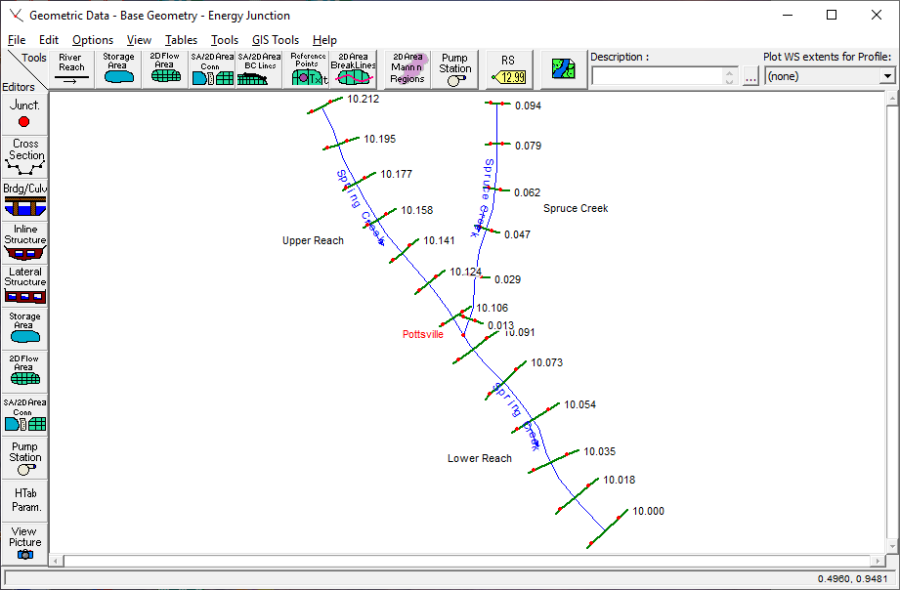 River System Schematic