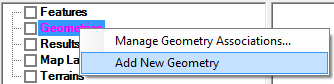 Adding a new Geometry.