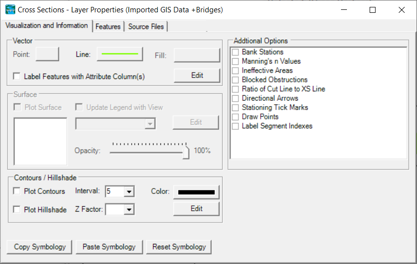 Layer Properties window.