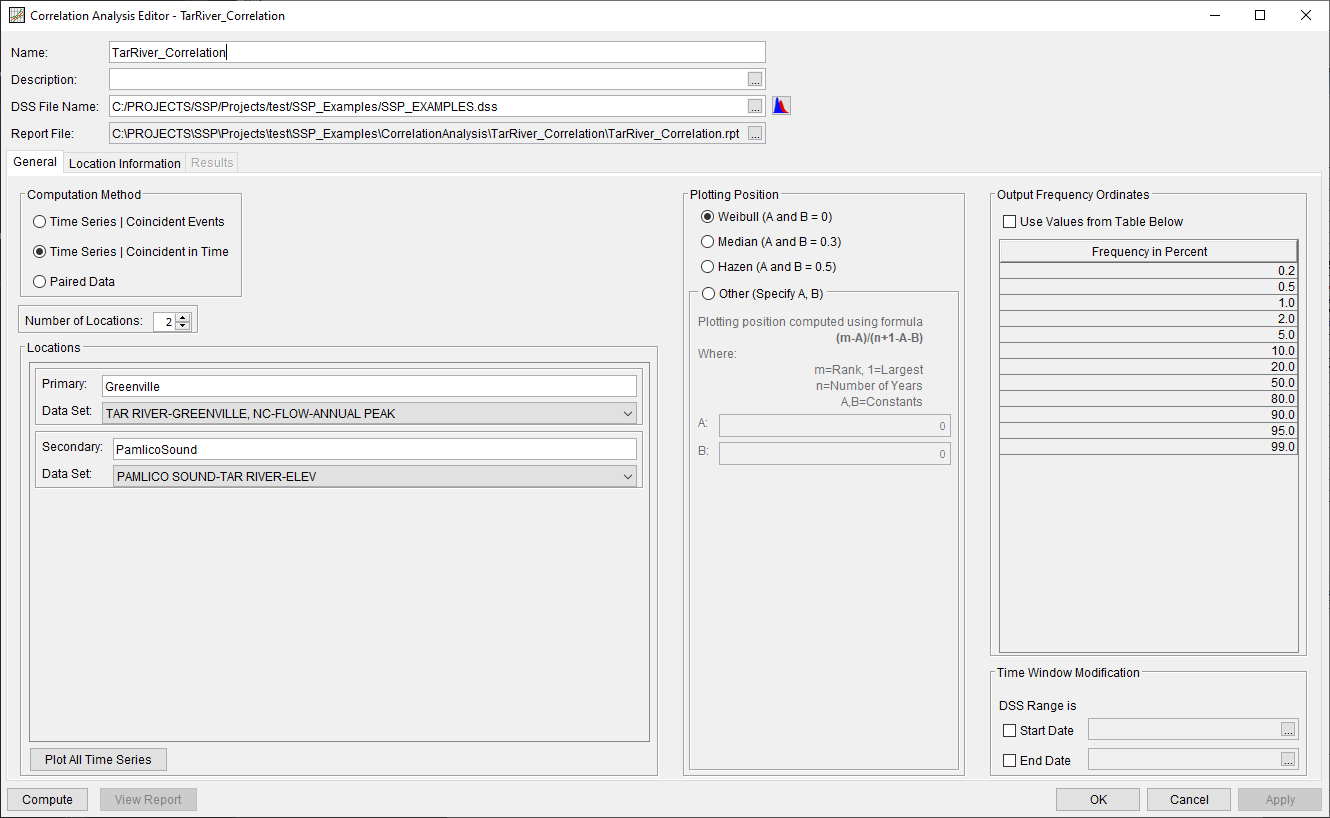 Figure 2. General Tab