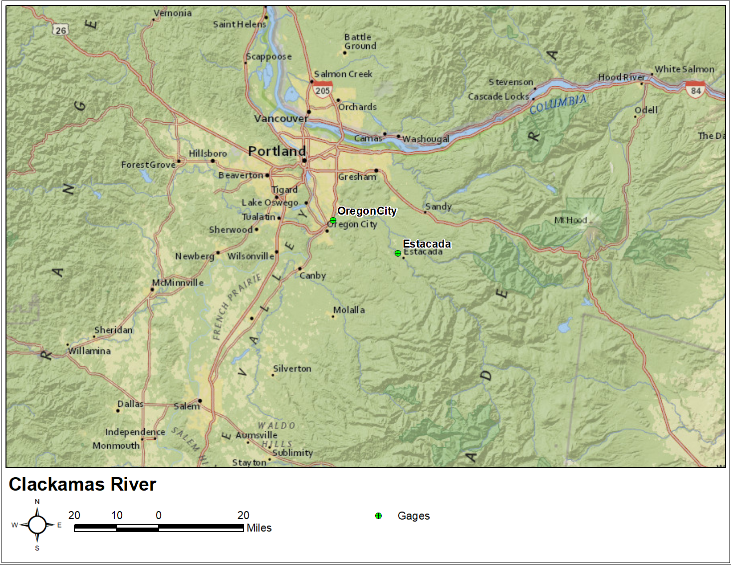 Gage Locations