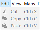 Figure 3. Edit Menu