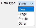 Figure 5. Data Type Options.