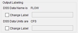 Figure 11. Output Labeling Options