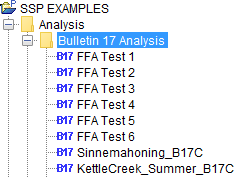 Figure 5. Study Explorer before Defining a Working Set.