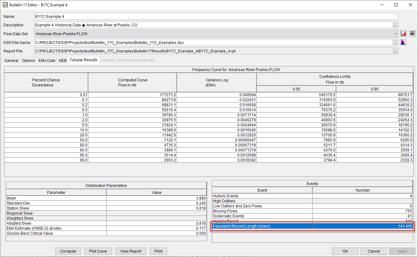 Improved Estimate of ERL