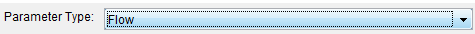 Figure 1. Parameter Type Menu.