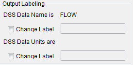 Figure 11. Output Labeling Options.