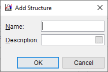 Add Structure Dialog