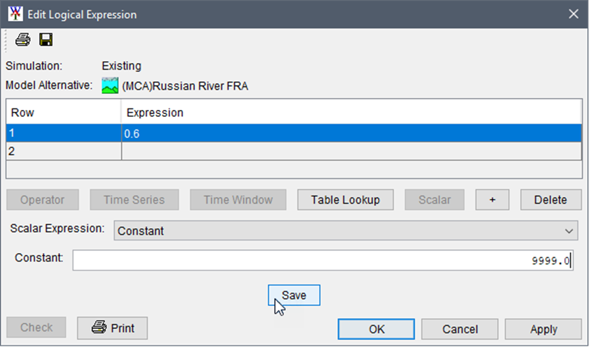 Edit Logical Expression - Expression B - Scalar Value Modified Edit Logical Expression - Expression B - Scalar Value Modified