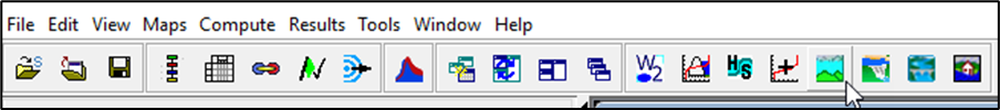 HEC-WAT Programs Toolbar