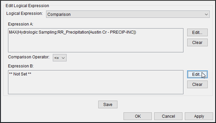 Model Skip Rules Editor - Expression A Completed Model Skip Rules Editor - Expression A Completed