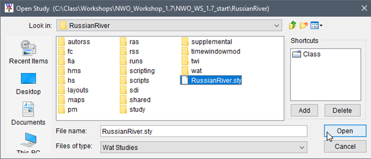 Open Study Browser Window Open Study Browser Window