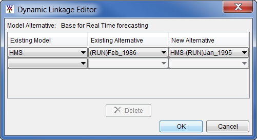 Dynamic Linkages Editor example scenario. Dynamic Linkages Editor example scenario.