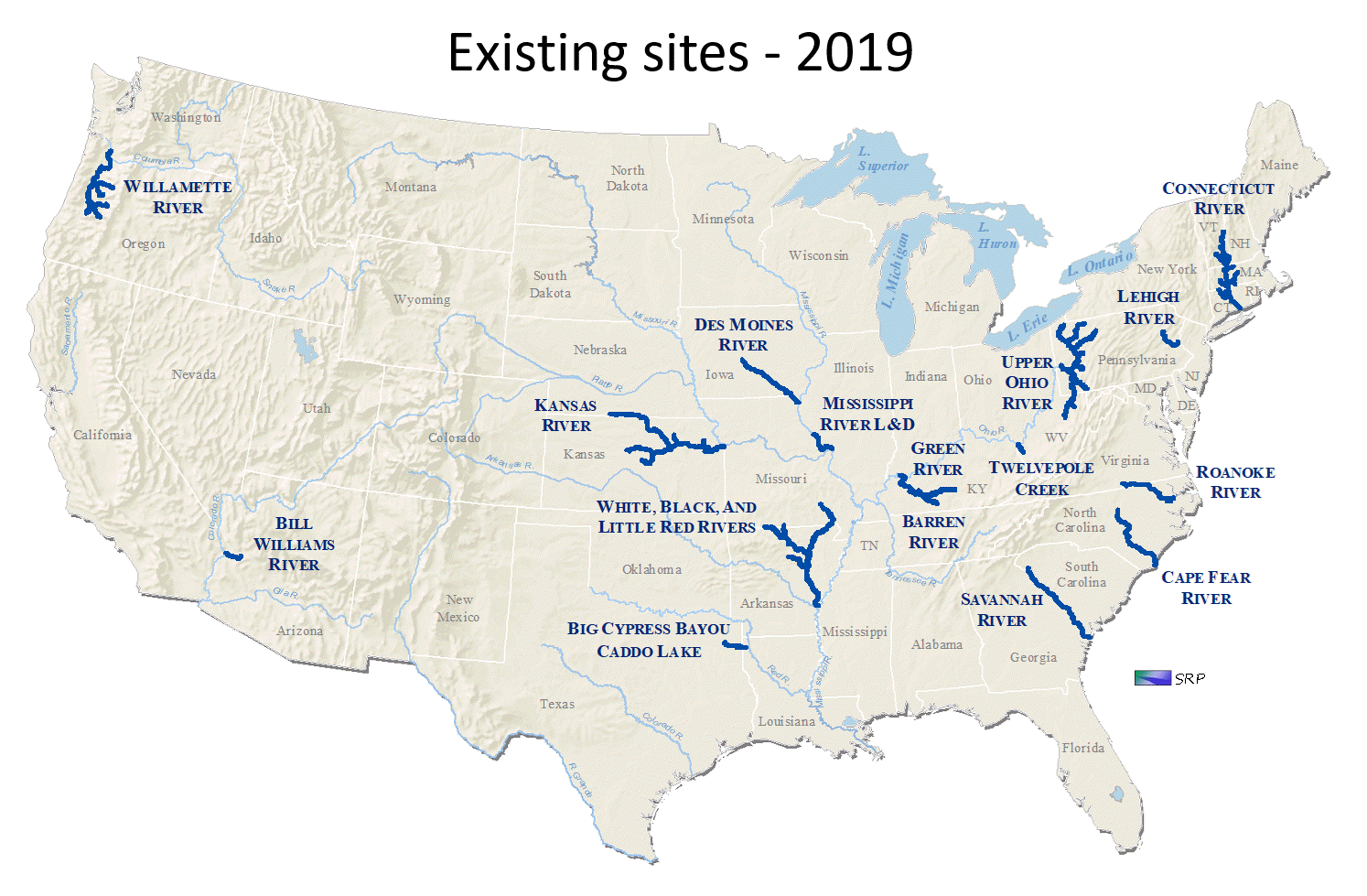 Sustainable Rivers is an ongoing national program to increase environmental benefits provided by Corps already built water resources projects. As of 2019, Sustainable Rivers involved work on 66 Corps reservoirs in 16 river systems and 5,083 river miles.