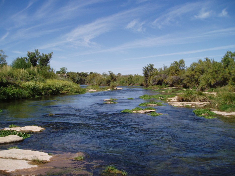 Image of the Pecos River in New Mexico